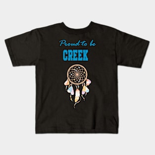 Native American Creek Dreamcatcher 50 Kids T-Shirt
